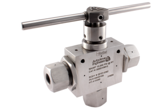 Autoclave Engineers Ball Valve - 3Way